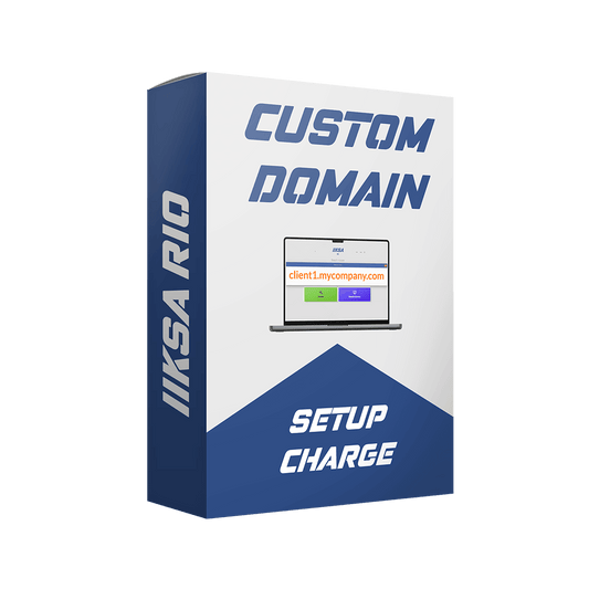 RIO Custom Domain Setup Charge