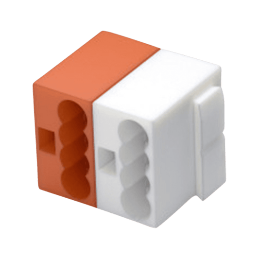 Loxone 24V Connector (Orange/White) (25 Pack)