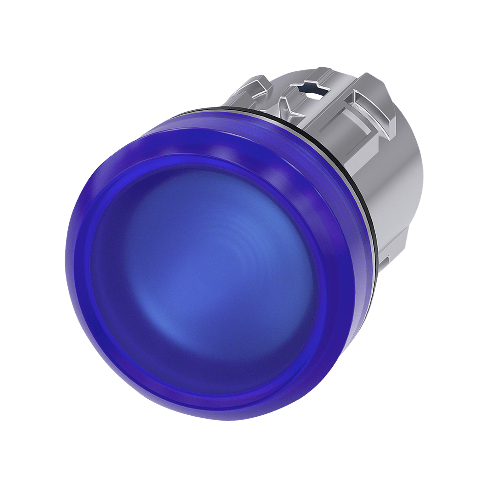 Siemens Sirius Act Indicator Light Lens Blue